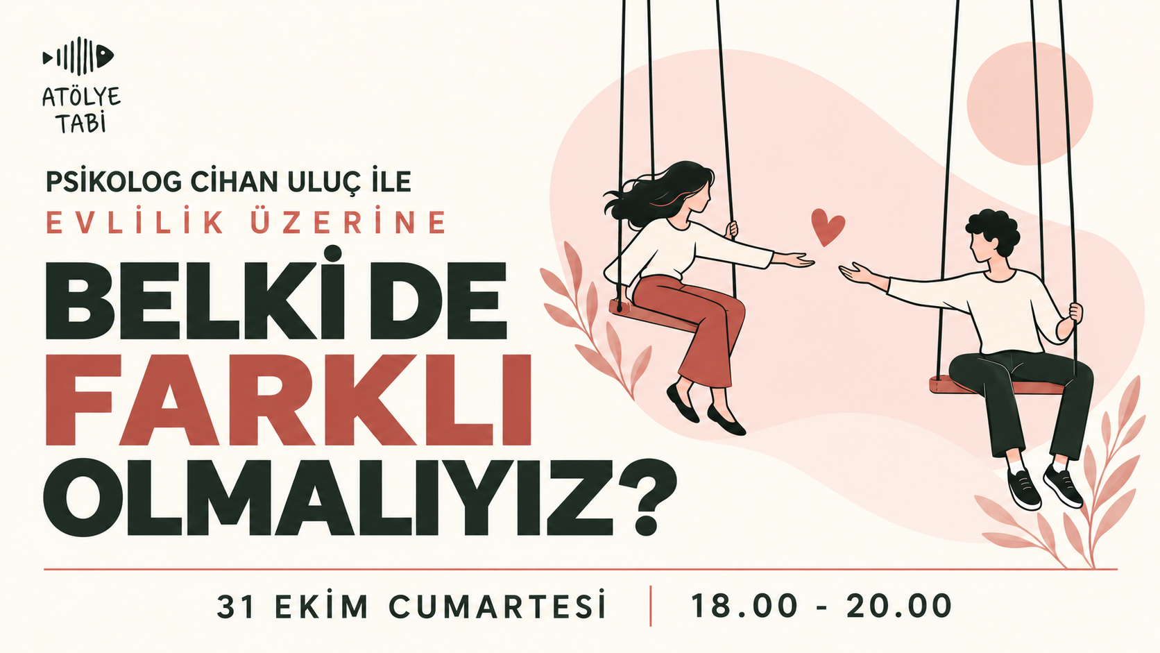 Belkide Farklı Olmalıyız